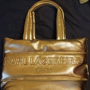 Silver Karl Lagerfeld VOYAGE Bag, BNWT